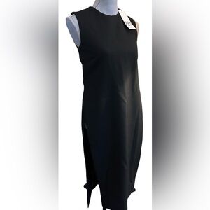 Zara black pull over long vest